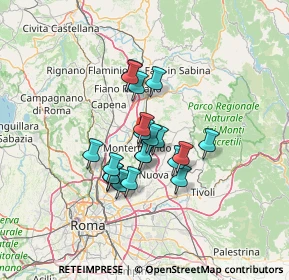 Mappa E45, 00015 Mentana RM, Italia (10.2105)