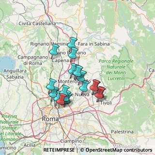 Mappa A1 - Autostrada del Sole, 00015 Monterotondo RM, Italia (11.524)