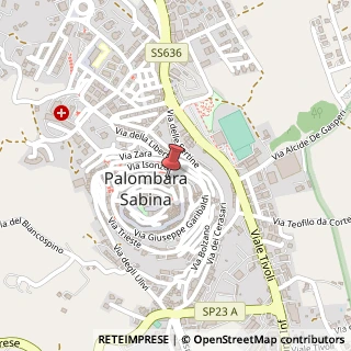 Mappa Viale XXIV Maggio, 21/A, 00018 Palombara Sabina, Roma (Lazio)