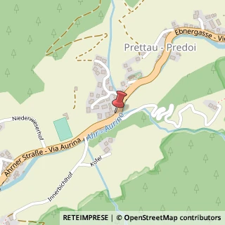 Mappa Via Kirchdorf, 84, 39030 Predoi, Bolzano (Trentino-Alto Adige)