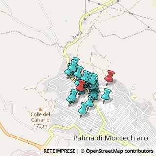 Mappa Via Pietro Nenni, 92020 Palma di Montechiaro AG, Italia (0.3)