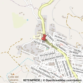 Mappa Via Lorenzo Panepinto, 3, 92020 Palma di Montechiaro, Agrigento (Sicilia)