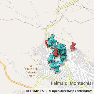 Mappa Via Lorenzo Panepinto, 92020 Palma di Montechiaro AG, Italia (0.36897)