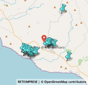 Mappa Via Lorenzo Panepinto, 92020 Palma di Montechiaro AG, Italia (3.795)