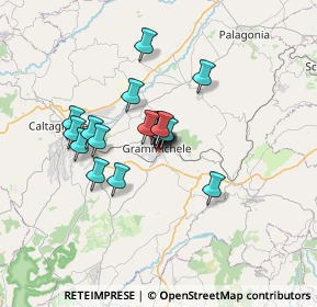 Mappa Via Andrea Costa, 95042 Grammichele CT, Italia (4.9815)