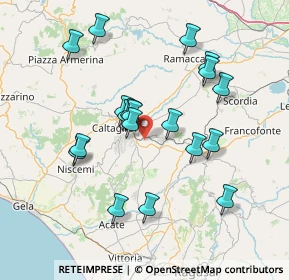 Mappa Contrada S. Cataldo, 95041 Caltagirone CT, Italia (15.85737)