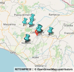 Mappa Via Manfredi Modica, 95041 Caltagirone CT, Italia (9.30333)