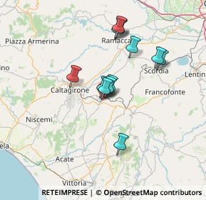 Mappa Via Giuseppe Viola, 95042 Grammichele CT, Italia (13.05083)