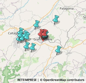 Mappa Contrada Santuzza, 95042 Grammichele CT, Italia (5.044)