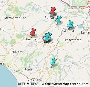 Mappa Contrada Santuzza, 95042 Grammichele CT, Italia (13.14083)