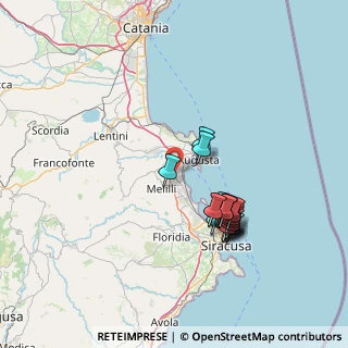 Mappa SP ex SS 114 - Km 135+415, 96011 Augusta SR, Italia (15.3735)