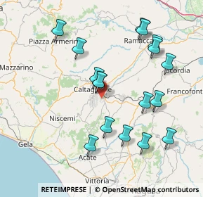 Mappa Via Amilcare, 95041 Caltagirone CT, Italia (17.95412)