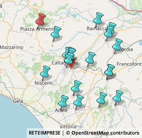Mappa Via Amilcare, 95041 Caltagirone CT, Italia (16.65)