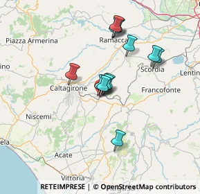 Mappa Via Andrea Bernini, 95042 Grammichele CT, Italia (13.05583)