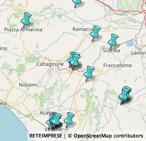 Mappa Via Andrea Bernini, 95042 Grammichele CT, Italia (23.262)