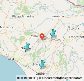 Mappa Via Gelone, 95041 Caltagirone CT, Italia (62.1675)