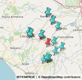 Mappa Via Giacinto Saitta, 95042 Grammichele CT, Italia (14.4785)