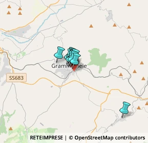 Mappa Via Giacinto Saitta, 95042 Grammichele CT, Italia (1.62182)