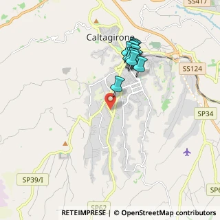 Mappa Via Mario Scelba, 95041 Caltagirone CT, Italia (1.9775)