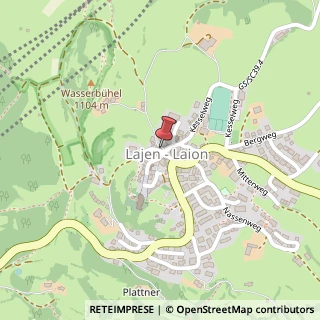 Mappa Piazza Centrale, 7, 39040 Laion, Bolzano (Trentino-Alto Adige)