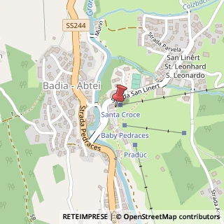 Mappa Str. La Muda, 3, 39036 Badia BZ, Italia, 39036 Badia, Bolzano (Trentino-Alto Adige)
