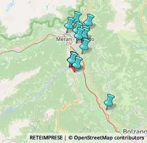 Mappa Via della Chiesa, 39011 Lana BZ, Italia (5.63833)