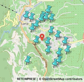 Mappa Via della Chiesa, 39011 Lana BZ, Italia (0.8835)