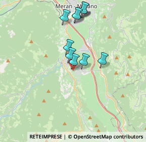 Mappa Via della Chiesa, 39011 Lana BZ, Italia (3.44909)