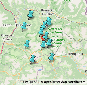 Mappa Strada Pedraces, 39036 Badia BZ, Italia (11.18467)