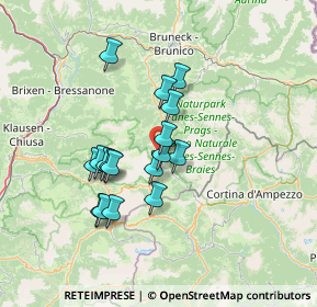 Mappa Strada Pedraces, 39036 Badia BZ, Italia (11.14471)