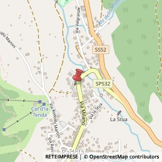 Mappa Via Milano, 10, 32040 Comelico Superiore, Belluno (Veneto)