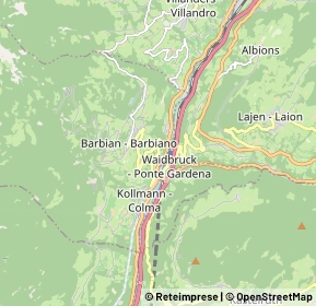 Mappa 39040 Barbiano BZ, Italia (2.8615)