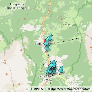 Mappa Strada La Muda, 39036 Badia BZ, Italia (1.98167)