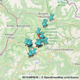 Mappa Strada Runcac, 39036 Badia BZ, Italia (9.8085)