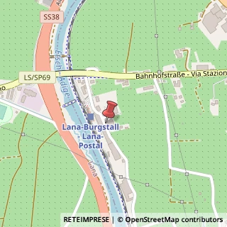 Mappa Via Stazione, 47, 39014 Stazione di Lana-postal BZ, Italia, 39014 Postal, Bolzano (Trentino-Alto Adige)
