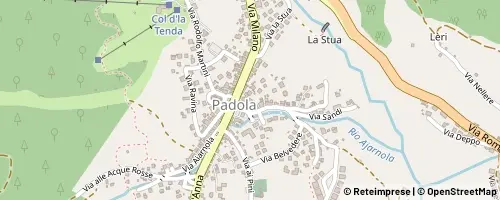 Mappa Comelico Superiore