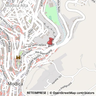 Mappa Via Grotta Pozzo, 44, 97015 Modica, Ragusa (Sicilia)