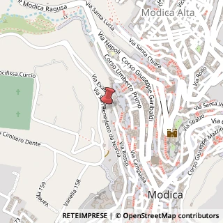Mappa Via San Benedetto da Norcia, 81, 97015 Modica, Ragusa (Sicilia)