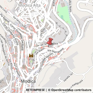 Mappa Via Sbalzo, 131, 97015 Modica, Ragusa (Sicilia)