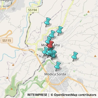 Mappa Via Mag G. Giunta, 97015 Modica RG, Italia (1.17231)