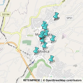 Mappa Via Mag G. Giunta, 97015 Modica RG, Italia (0.69417)