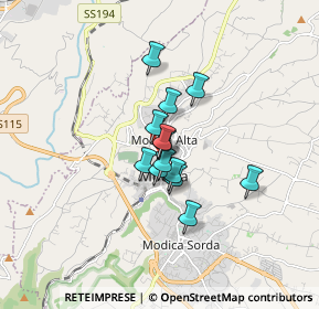 Mappa Via Fratantonio, 97015 Modica RG, Italia (1.17231)