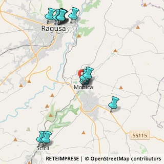 Mappa Via Mag G. Giunta, 97015 Modica RG, Italia (5.56176)