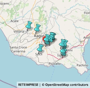 Mappa Corso Francesco Crispi, 97015 Modica RG, Italia (9.00615)