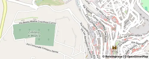 Mappa Modica
