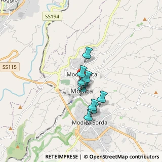 Mappa Via Lanteri, 97015 Modica RG, Italia (1.21091)