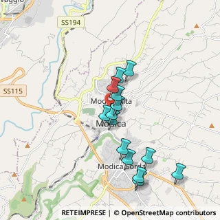 Mappa Via Lanteri, 97015 Modica RG, Italia (1.84857)