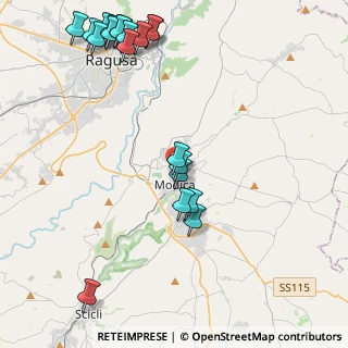 Mappa Via Lanteri, 97015 Modica RG, Italia (6.047)
