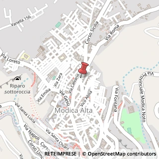 Mappa Via Roma, 25, 97015 Modica, Ragusa (Sicilia)