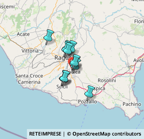 Mappa Via Gesù, 97015 Modica RG, Italia (7.895)